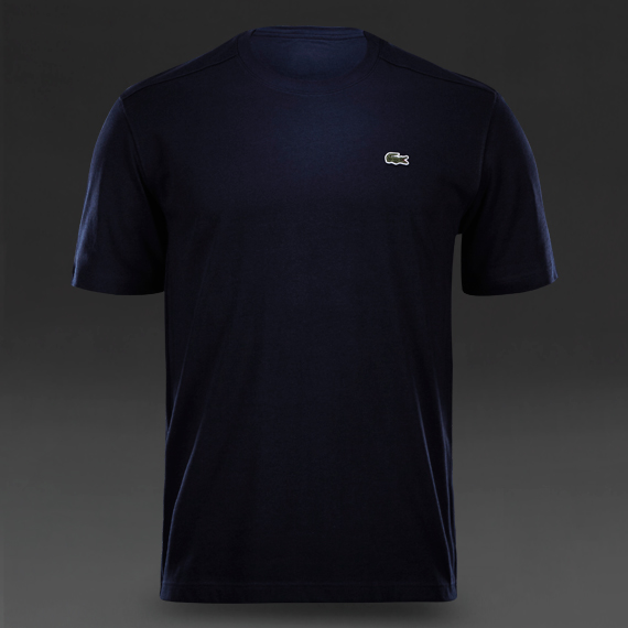 Lacoste Embroidered Croc Tee Navy for Men